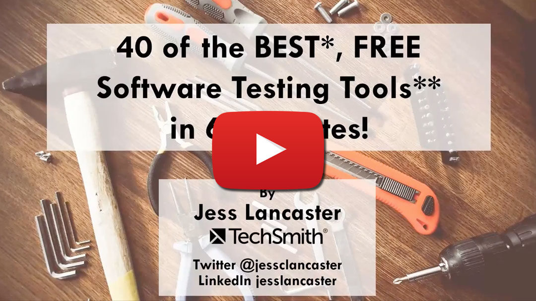 40+ of the Best, Free Testing Tools in 60 Minutes