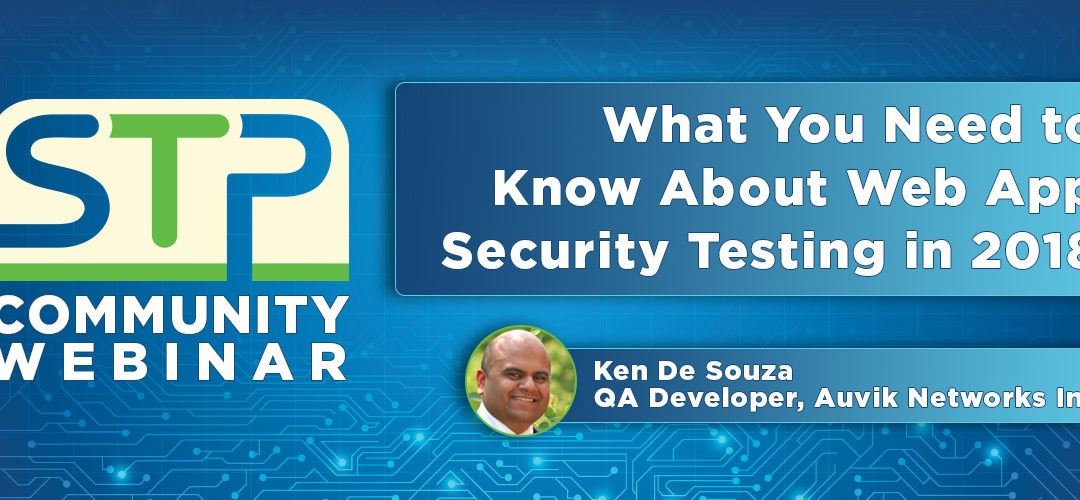 What You Need to Know About Web App Security Testing in 2018