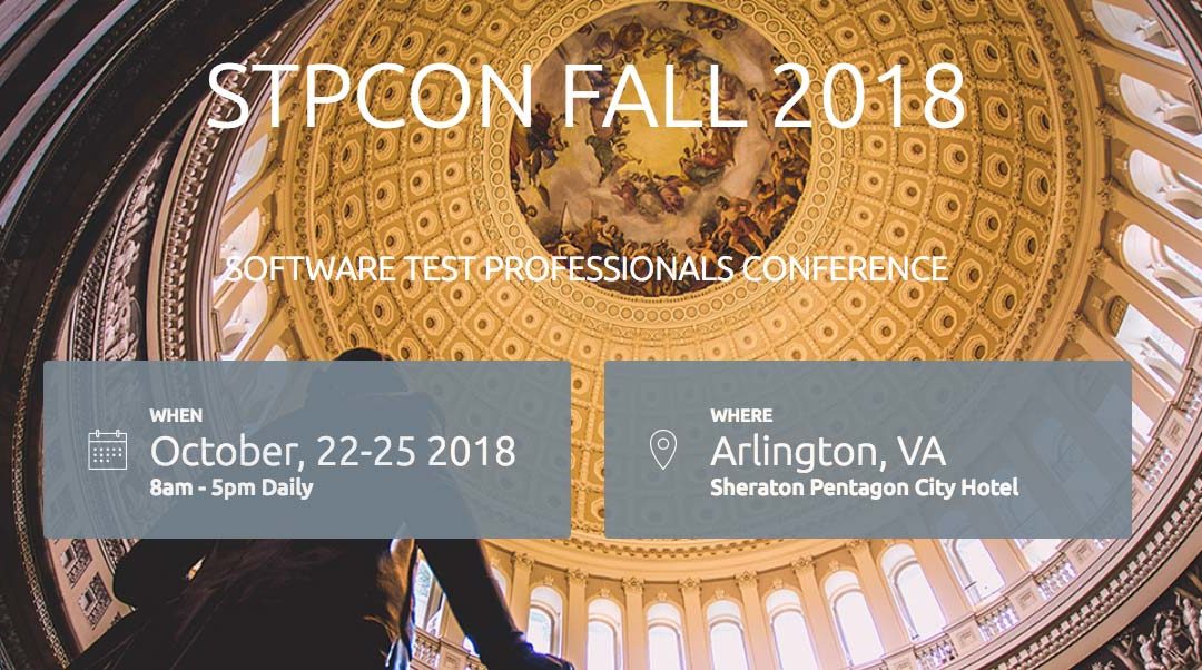 STPCon Fall 2018 – Arlington, VA – Sheraton Pentagon City Hotel