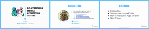 Testim.io Mobile App Testing Presentation