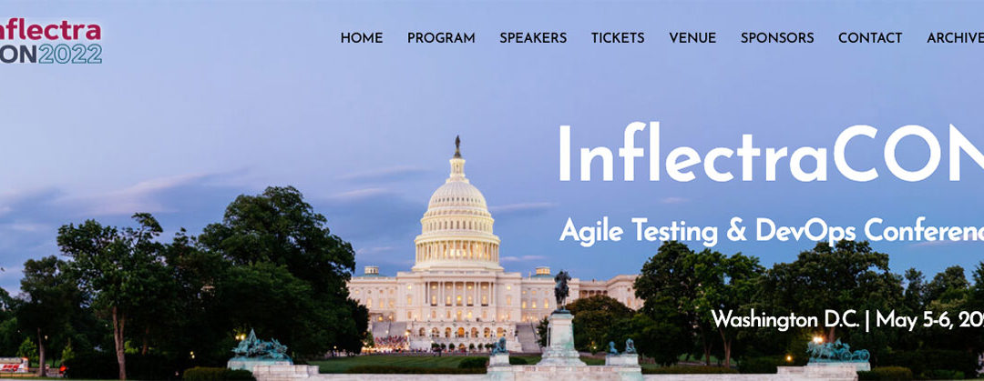 InflectraCon 2022 – Washington DC, May 5-6